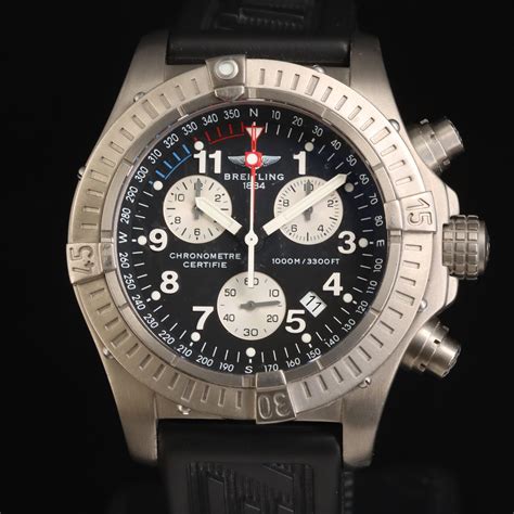 breitling avenger m1 titanium price|breitling avenger titanium.